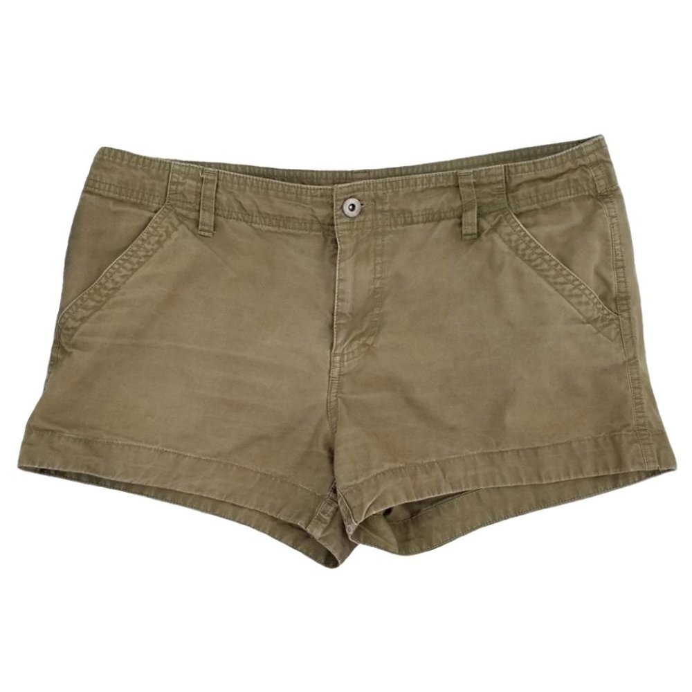 Forever 21 Washed Cotton Chino Shorts